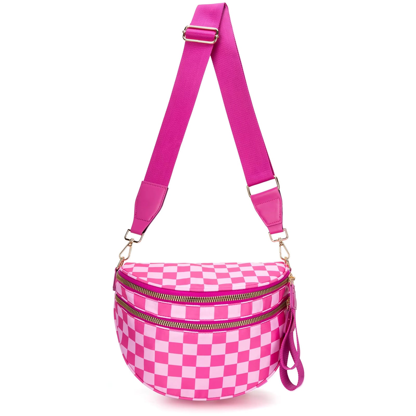 MoveFree Bum Bag- Pink Checkered